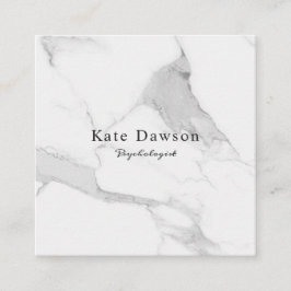Visitenkarte Schar White Marble Business Card