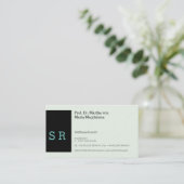 Visitenkarte Schwarzkern (Stehend Vorderseite)