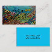 Visitenkarte "Sea Turtle" (Vorne/Hinten)