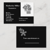 Visitenkarte Seamstress (Vorne/Hinten)