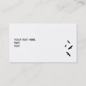 Visitenkarte - seien Sie frei (Rückseite)