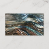 Visitenkarte "Sheep Face Knitting Wool Arts" (Rückseite)