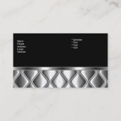 Visitenkarte Silver Tile Trial Diamond Dolphin (Rückseite)