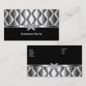Visitenkarte Silver Tile Trimm Diamond Jewel (Vorne/Hinten)