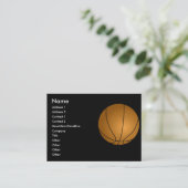 Visitenkarte - Sport (Stehend Vorderseite)