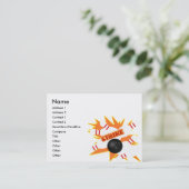 Visitenkarte - Sport (Stehend Vorderseite)