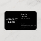 Visitenkarte, Standard, 3,5" x 2,0"  Visitenkarte (Vorderseite)