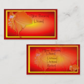 Visitenkarte Sun-Damen-Butterfly (Vorne/Hinten)