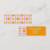 Visitenkarte SUN PATTERN (Vorne/Hinten)