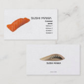Visitenkarte SUSHI MANIA (Vorne/Hinten)