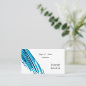 Visitenkarte Telefonnummerkarte (Stehend Vorderseite)