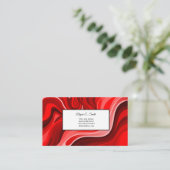 Visitenkarte Telefonnummerkarte (Stehend Vorderseite)