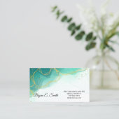 Visitenkarte Telefonnummerkarte (Stehend Vorderseite)