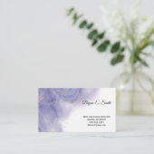 Visitenkarte Telefonnummerkarte (Stehend Vorderseite)