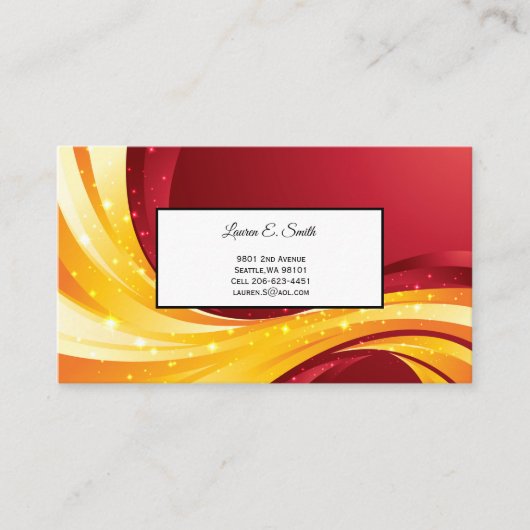 Visitenkarte Telefonnummerkarte (Vorderseite)