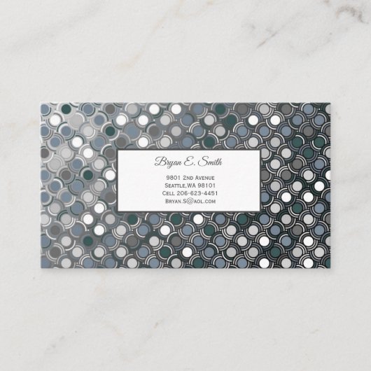 Visitenkarte Telefonnummerkarte (Vorderseite)