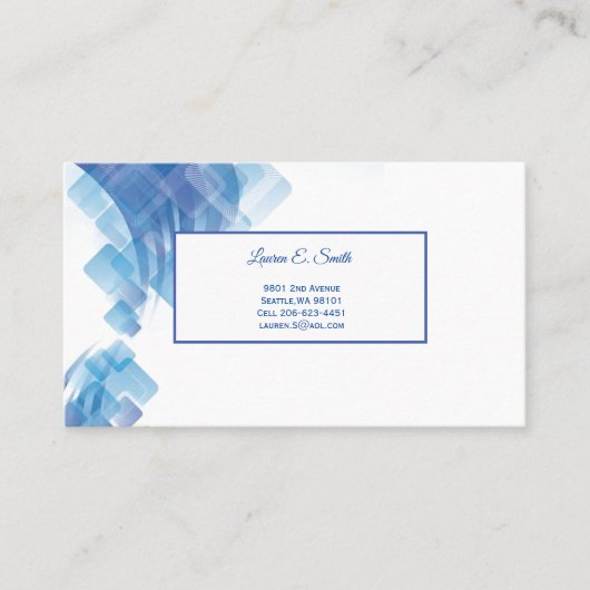 Visitenkarte Telefonnummerkarte (Vorderseite)