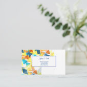 Visitenkarte Telefonnummerkarte (Stehend Vorderseite)