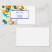 Visitenkarte Telefonnummerkarte (Vorne/Hinten)