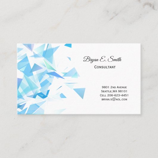 Visitenkarte Telefonnummerkarte (Vorderseite)