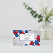 Visitenkarte Telefonnummerkarte (Stehend Vorderseite)