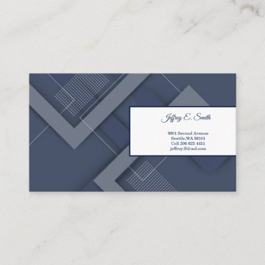 Visitenkarte Telefonnummerkarte (Vorderseite)