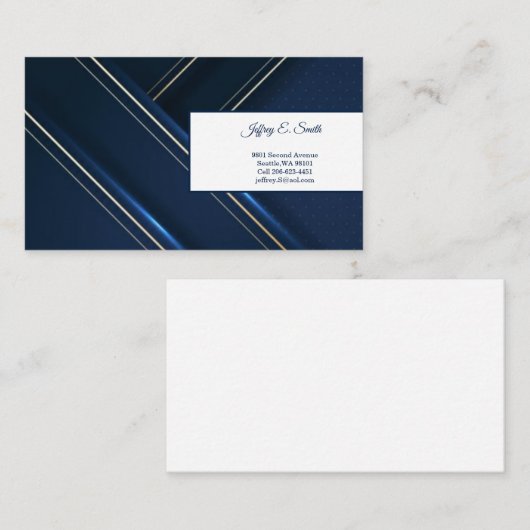 Visitenkarte Telefonnummerkarte (Vorne/Hinten)