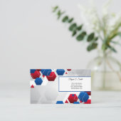 Visitenkarte Telefonnummerkarte (Stehend Vorderseite)