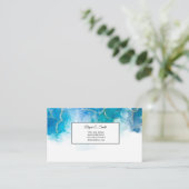 Visitenkarte Telefonnummerkarte (Stehend Vorderseite)