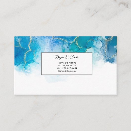 Visitenkarte Telefonnummerkarte (Vorderseite)