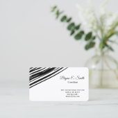 Visitenkarte Telefonnummerkarte (Stehend Vorderseite)