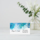 Visitenkarte Telefonnummerkarte (Stehend Vorderseite)