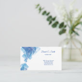 Visitenkarte Telefonnummerkarte (Stehend Vorderseite)