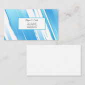 Visitenkarte Telefonnummerkarte (Vorne/Hinten)