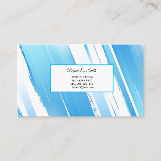 Visitenkarte Telefonnummerkarte (Vorderseite)