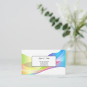 Visitenkarte Telefonnummerkarte (Stehend Vorderseite)