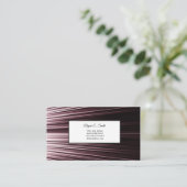 Visitenkarte Telefonnummerkarte (Stehend Vorderseite)