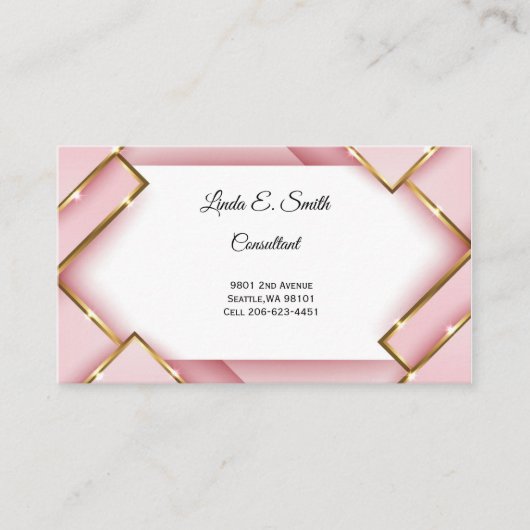 Visitenkarte Telefonnummerkarte (Vorderseite)