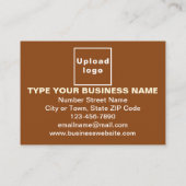 Visitenkarte Terminkarte (Rückseite)