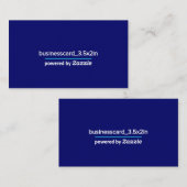 Visitenkarte testen (Vorne/Hinten)