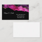 Visitenkarte Tinte Swirt (Vorne/Hinten)