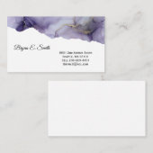 Visitenkarte Tinte Swirt (Vorne/Hinten)