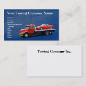 Visitenkarte Towing Company (Vorne/Hinten)
