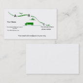 Visitenkarte-Transport-Dienstleistungen Visitenkarte (Vorne/Hinten)