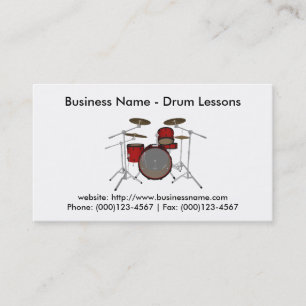 Visitenkarte: Trommellehrgänge Visitenkarte