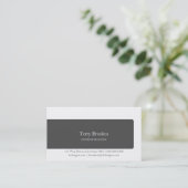 Visitenkarte | über |blk (Stehend Vorderseite)