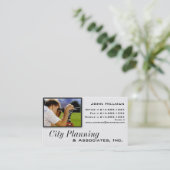 Visitenkarte:: Überblickenfeldmesser-Technik Visitenkarte (Stehend Vorderseite)