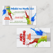 Visitenkarte-(versicherte völlig) - Probe Visitenkarte (Vorne/Hinten)