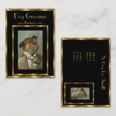 Visitenkarte Vintag Hunde Groomere 2 (Vorne/Hinten)