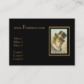 Visitenkarte Vintag Hunde Groomere 2 (Rückseite)